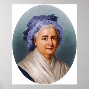 U.S. First Lady Martha Dandridge Custis Washington Poster