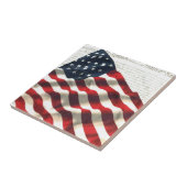 U. S. FLAG TEGELTJE (Zijkant)