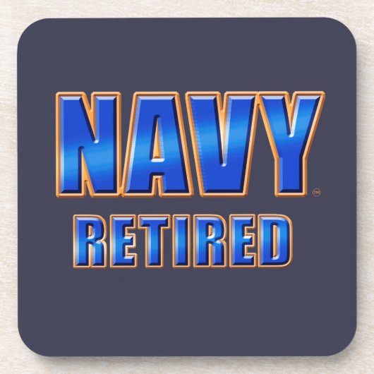 U.S. La marine a retiré les dessous de verre en (Devant)