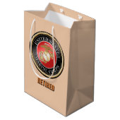 U.S. La Marine Corps a retiré le sac de cadeau (Dos Angle)