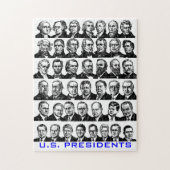 U.S. Les Présidents Puzzle (Vertical)