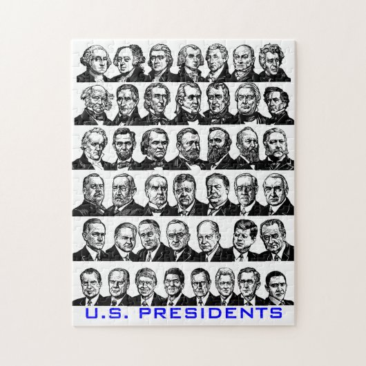 U.S. Les Présidents Puzzle (Vertical)
