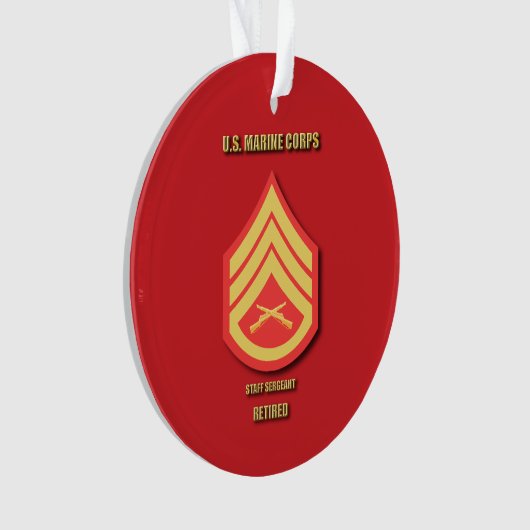 U.S. Marine Corps Staff Sergeant (devant)