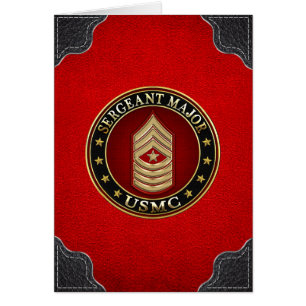 U.S. Marines : Commandant de sergent (usmc SgtMaj)