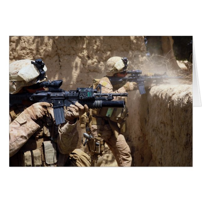 U.S. Marines dans la province de Helmand de (Devant horizontal)
