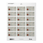 U.S. Marines: Luitenant-kolonel (USMC LtCol) [3D] Etiket (Full Sheet)