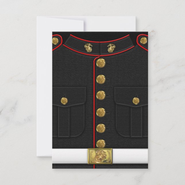 U.S. Marines : Uniforme de robe d'usmc [3D] (Devant)