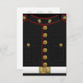 U.S. Marines : Uniforme de robe d'usmc [3D] (Devant / Derrière)