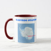 U.S. McMurdo Antarctica Souvenir Mug (Gauche)