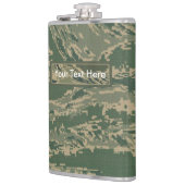 U.S.: Militair Groen Camouflage 6 oz of 8 oz Flask Heupfles (Links)