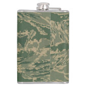 U.S.: Militair Groen Camouflage 6 oz of 8 oz Flask Heupfles (Achterkant)