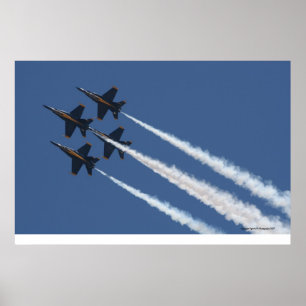 U.S. Navy Blue Angels Poster