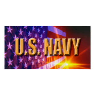 U.S. Navy - Perfect Poster van 28 x 14 inch op maa