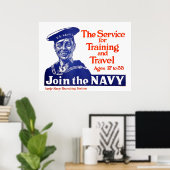 U.S. Navy Recruiting Poster (Thuiskantoor)