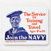  U.S. Navy Recruiting Poster Muismat (Voorkant)
