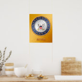 U.S. Navy Retired Poster (Cuisine)