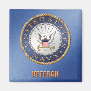 U.S. Navy Veteran Magnet Magneet