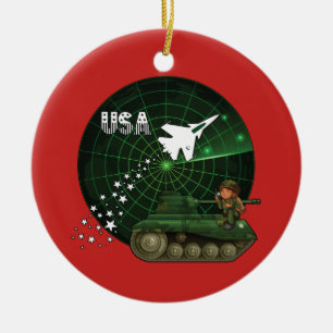 U.S. Ornement militaire de Noël d'armée de l'Armée
