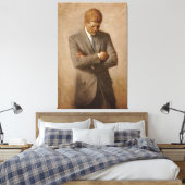 U.S. President John F. Kennedy van Aaron Shikler Canvas Afdruk (Insitu (Slaapkamer))