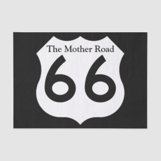 U.S. Route 66 Tissue Paper Tissuepapier