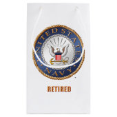 U.S. Sac de cadeau retiré par marine (Dos)