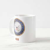 U.S. Tasse de maman de marine (Devant gauche)