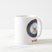 U.S. Tasse retirée par marine (Devant droit)