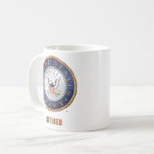U.S. Tasse retirée par marine (Devant gauche)