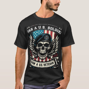 "U.S. Veteraan" Patriottisch T-Shirt