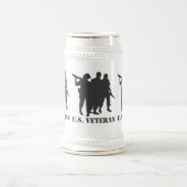 U S. VETERAN BEER STEIN BIERPUL (Center)