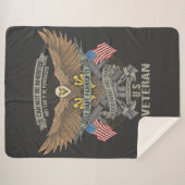 U.S. Veteran Sherpa Deken (Voorkant (horizontaal))