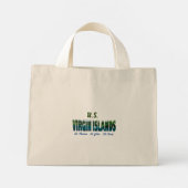 U.S. Virgin Islands  Mini Tote Bag (Achterkant)