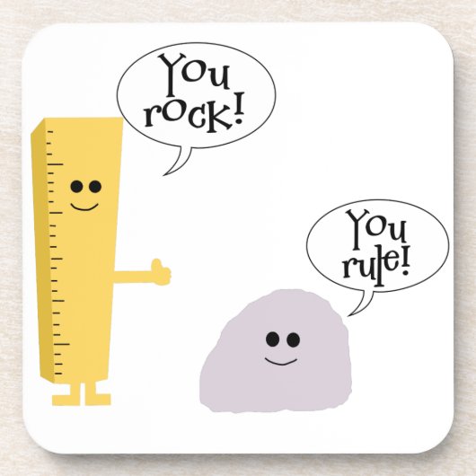 U schommelt u beslist bier onderzetter (Voorkant)