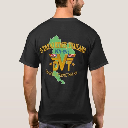 U-Tapao RTAFB, T-shirt de vétérans de la Thaïlande (Dos)