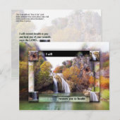 U terugzetten en genezen briefkaart (Voorkant / Achterkant)