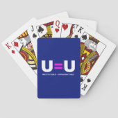 U=U HIV niet-detecteerbaar is niet-transmitteerbaa Pokerkaarten (Achterkant)