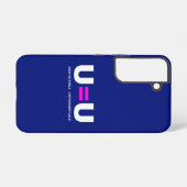U=U HIV niet-detecteerbaar is niet-transmitteerbaa Samsung Galaxy Hoesje (Achterkant horizontaal)