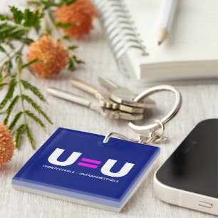 U=U HIV niet-detecteerbaar is niet-transmitteerbaa Sleutelhanger