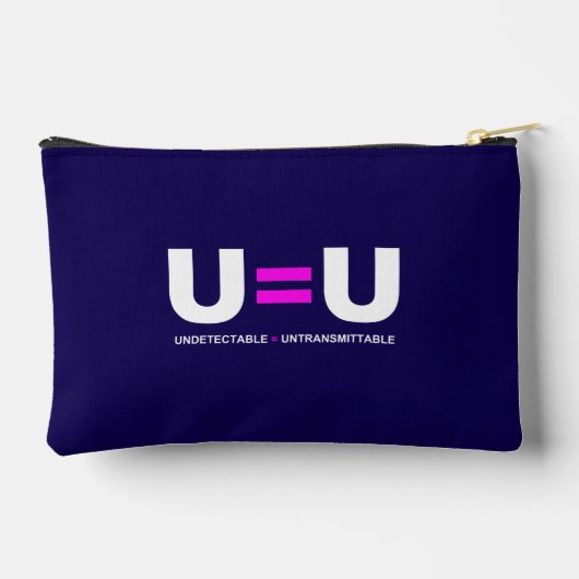 U=U HIV Undetectable Equals Untransmittable Etui (Achterkant)