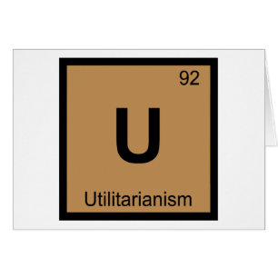 U - Utilitarianisme Filosophy Chemistry Symbool