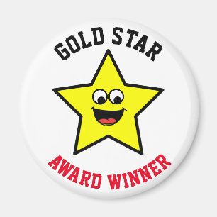 U verdient een Gold Star  Toegewezen winnaar Magneet