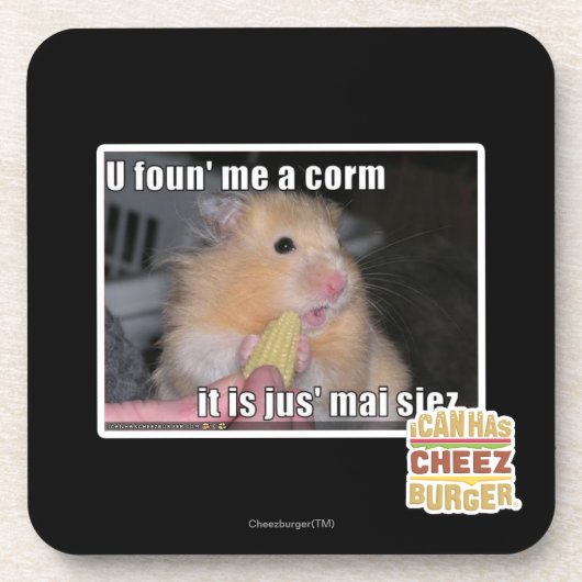 U vond me een maïs drankjes onderzetter (Voorkant)