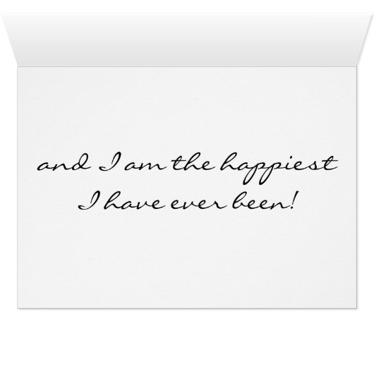 U WAS MIJN ALLES... (Binenzijde Horizontaal (Onderkant))