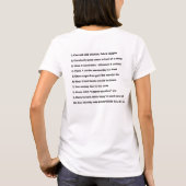 U weet dat u een toonaangevende concurrent bent wa t-shirt (Achterkant)
