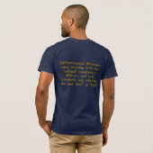 U weet dat u in Mrs Oliver's AP Calculus zit... T-shirt (Achterkant volledig)
