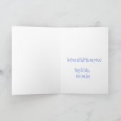 U werd het nog… manverjaardag kaart (Binnen)