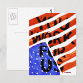 U werkt voor ons briefkaart (Voorkant / Achterkant)