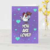 U wordt gehouden van kaart (Gele Bloem)