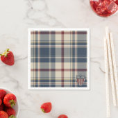 UA 250 American Plaid Shield Motif ID1301 Servet (Insitu)