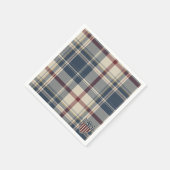 UA 250 American Plaid Shield Motif ID1301 Servet (Hoek)